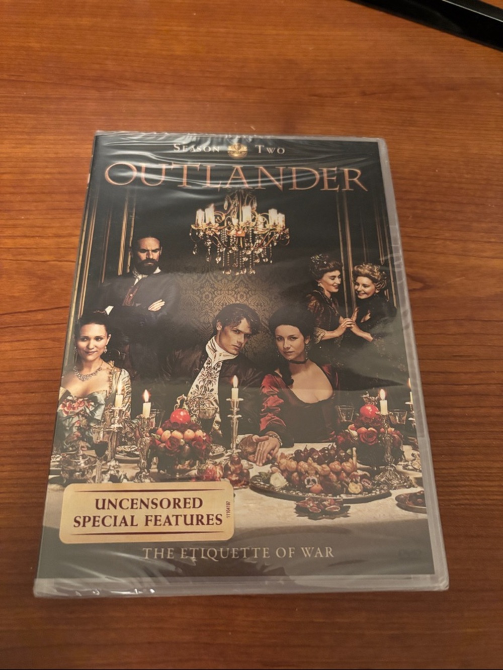 Sony Outlander Season 2 DVD Back Cover with Multicolor Artwork new